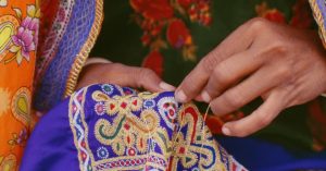 Recycling art for boys costumes in Kutchch nomads - The IILM Blog